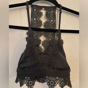 Aerie Black Lace Bralette XS